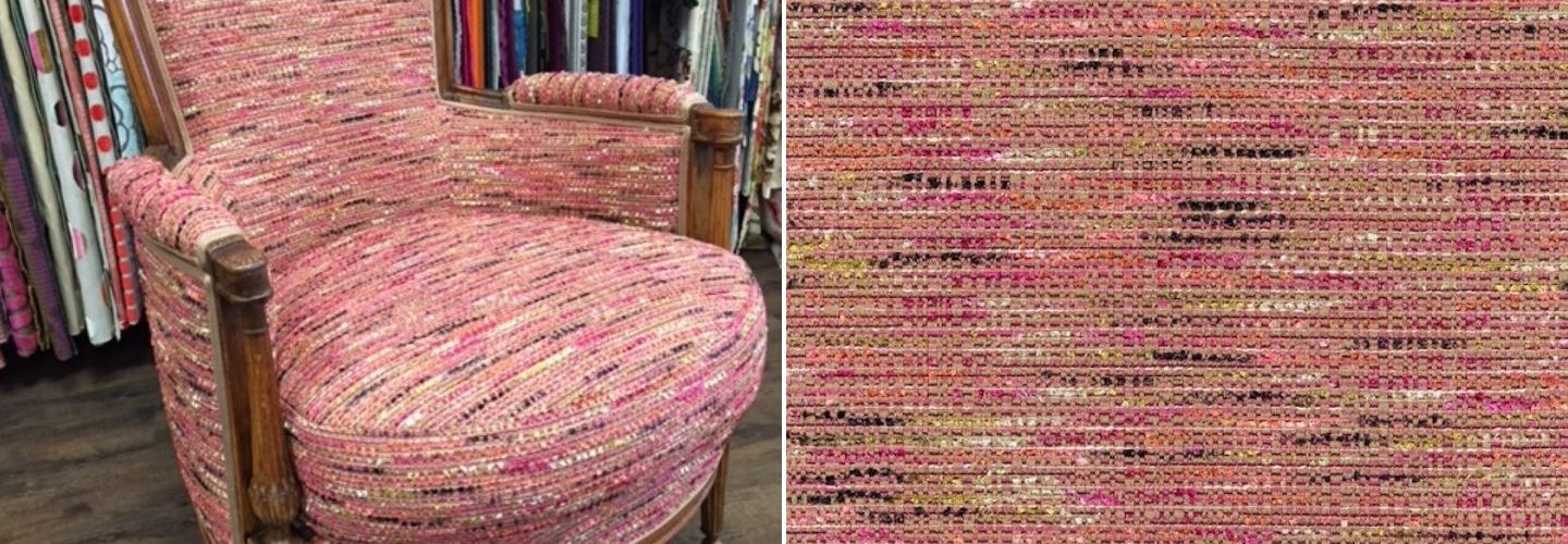 restauration fauteuil voltaire tissu cambon